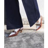 ダークブラウン系(21) | スリングバックビットパンプス | VIS