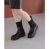 【抗菌防臭】タンクソールサイドニットブーツ | VIS  | 詳細画像4 