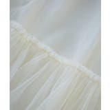 ニュアンス柄チュールスカート | VIS | 詳細画像25