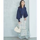 ニュアンス柄チュールスカート | VIS | 詳細画像30