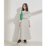 【セットアップ対応】ナイロンワッシャーAラインスカート【洗える】 | VIS  | 詳細画像15 