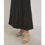 【セットアップ対応】ナイロンワッシャーAラインスカート【洗える】 | VIS  | 詳細画像24 