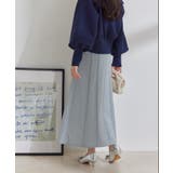 【セットアップ対応】ナイロンワッシャーAラインスカート【洗える】 | VIS  | 詳細画像3 