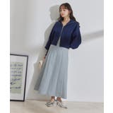 【セットアップ対応】ナイロンワッシャーAラインスカート【洗える】 | VIS  | 詳細画像5 