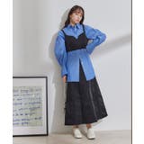 【セットアップ対応】ナイロンワッシャーAラインスカート【洗える】 | VIS  | 詳細画像8 