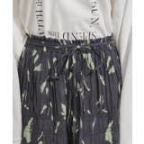 柄＆無地アソートシャーリングティアードスカート | VIS  | 詳細画像24 