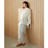 フリンジクロシェメッシュニットスカート | VIS  | 詳細画像8 