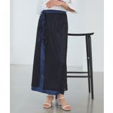 レイヤードラメメッシュIラインスカート | VIS  | 詳細画像13 