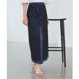 レイヤードラメメッシュIラインスカート | VIS  | 詳細画像14 