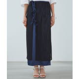 レイヤードラメメッシュIラインスカート | VIS  | 詳細画像15 