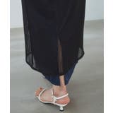 レイヤードラメメッシュIラインスカート | VIS  | 詳細画像20 