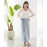 レイヤードラメメッシュIラインスカート | VIS  | 詳細画像4 