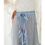 レイヤードラメメッシュIラインスカート | VIS  | 詳細画像6 