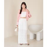 【選べる着丈】フリンジカットロングスカート【洗える】 | VIS | 詳細画像12