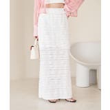 【選べる着丈】フリンジカットロングスカート【洗える】 | VIS | 詳細画像14