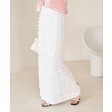 【選べる着丈】フリンジカットロングスカート【洗える】 | VIS | 詳細画像15