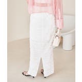 【選べる着丈】フリンジカットロングスカート【洗える】 | VIS | 詳細画像16