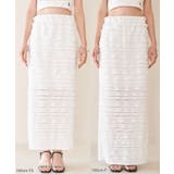 【選べる着丈】フリンジカットロングスカート【洗える】 | VIS | 詳細画像19