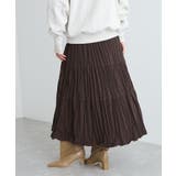 【洗える】ワッシャー加工スカート | VIS  | 詳細画像10 