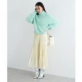 【洗える】ワッシャー加工スカート | VIS  | 詳細画像3 