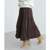 【洗える】ワッシャー加工スカート | VIS  | 詳細画像9 