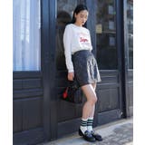 フラワージャガードタイトミニスカート | VIS | 詳細画像4