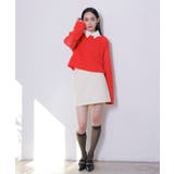 フラワージャガードタイトミニスカート | VIS | 詳細画像6