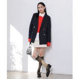 フラワージャガードタイトミニスカート | VIS | 詳細画像8