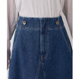 バックレースアップフレアデニムスカート/イージーケア | VIS  | 詳細画像33 