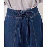 バックレースアップフレアデニムスカート/イージーケア | VIS  | 詳細画像34 