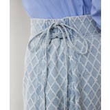 バックレースアップフレアデニムスカート/イージーケア | VIS  | 詳細画像6 