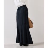 サテンツイルマーメイドスカート | VIS | 詳細画像14