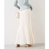 サテンツイルマーメイドスカート | VIS | 詳細画像5