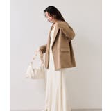 サテンツイルマーメイドスカート | VIS | 詳細画像9