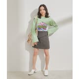 フラップ付き台形ミニスカート | VIS  | 詳細画像11 