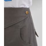 フラップ付き台形ミニスカート | VIS  | 詳細画像17 