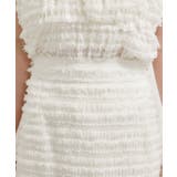 【洗える】フリンジジャガードスリット入りロングスカート | VIS  | 詳細画像16 