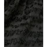 【洗える】フリンジジャガードスリット入りロングスカート | VIS  | 詳細画像21 