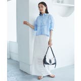 【洗える】フリンジジャガードスリット入りロングスカート | VIS  | 詳細画像26 