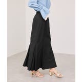 ボックスプリーツマーメイドスカート/イージーケア・防シワ | VIS  | 詳細画像11 