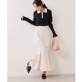 ボックスプリーツマーメイドスカート/イージーケア・防シワ | VIS  | 詳細画像14 