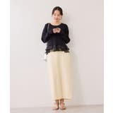 ピンタックデザインニットスカート | VIS  | 詳細画像11 