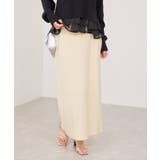 ピンタックデザインニットスカート | VIS  | 詳細画像12 