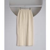 ピンタックデザインニットスカート | VIS  | 詳細画像22 