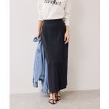 ピンタックデザインニットスカート | VIS  | 詳細画像3 