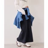 ピンタックデザインニットスカート | VIS  | 詳細画像6 