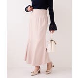 美easyリネンライクマーメイドスカート イージーケア 接触冷感 | VIS  | 詳細画像1 