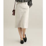 グレー系(09) | 【MACHINE WASHABLE】 エコスエードタイトスカート | VIS 