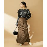 【洗える】ドロストマーメイドスカート | VIS  | 詳細画像5 