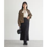 【洗える】フェザーチュールスカート | VIS  | 詳細画像6 